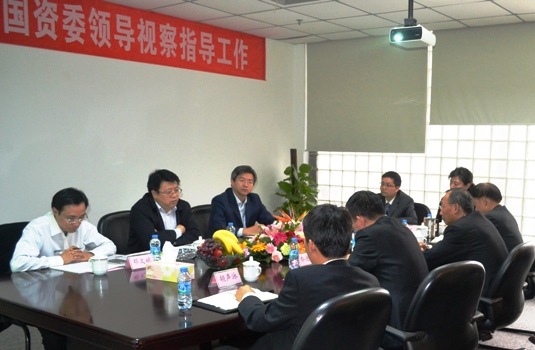 北京市国资委、国资公司向导到非凡娱乐视察指导事情