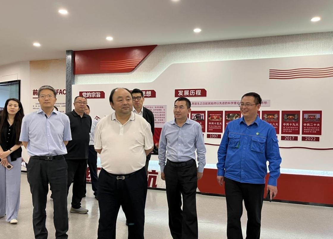 北京国资公司党委书记、董事长岳鹏调研非凡娱乐海宁扩建项目